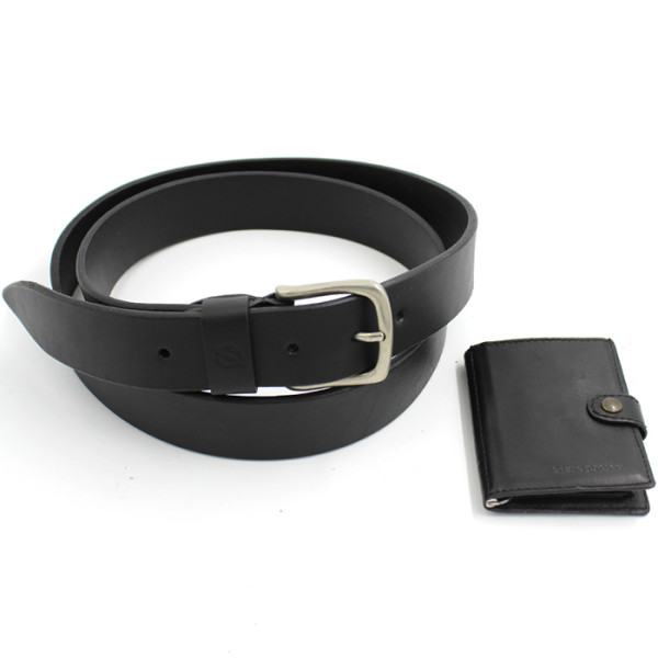 Kjøre Project Leather Bull Belt + iClutch Black
