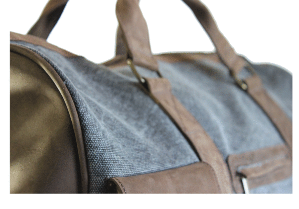 Kjøre Project Leather / Canvas Travel Bag