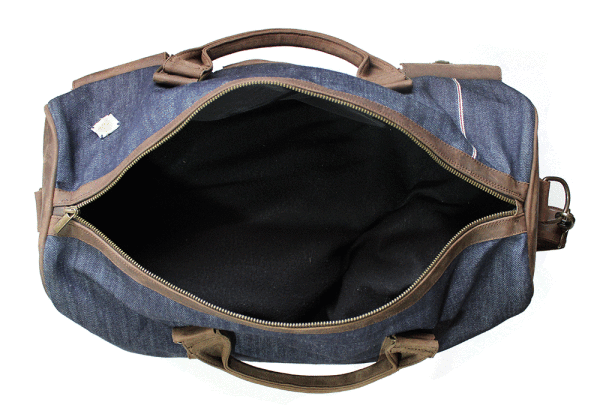 Kjøre Project Leather / Denim 13,9 Oz Light Blue