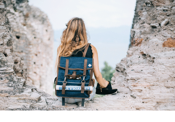 Kjøre Project Leather/Denim Blue