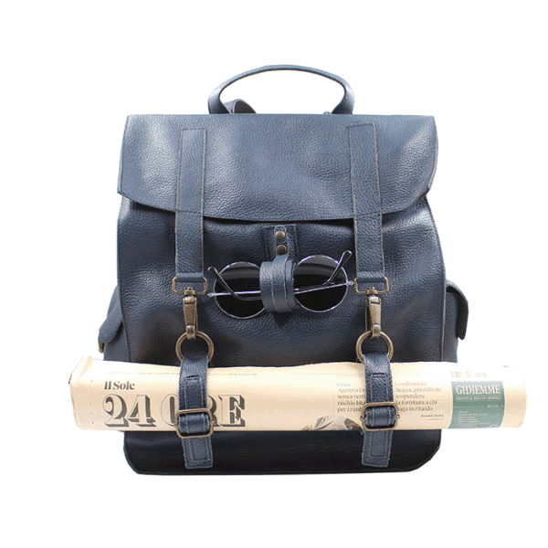 Kjøre Project Leather Goat Blue