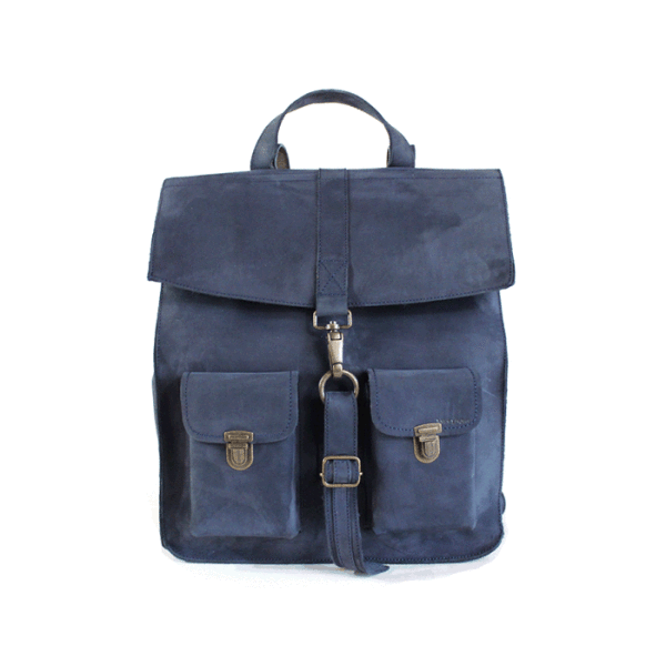 Kjøre Project Leather Nubuck Blue