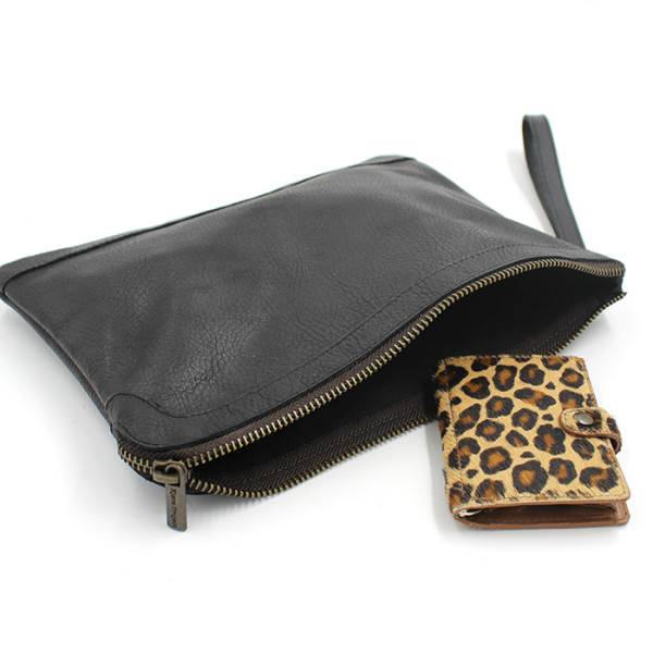 Kjøre Project Leather Pochette + iClutch Cavallino