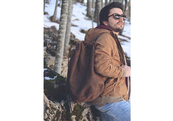 Kjøre Project Leather Slight Haversack