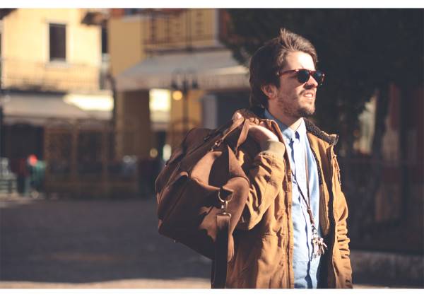 Kjøre Project Leather Travel Bag