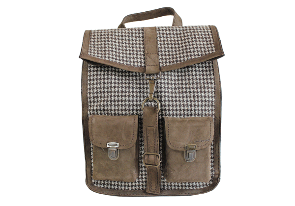 Kjøre Project Leather/Wool Pied De Poule