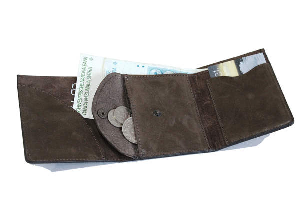 Kjøre Project Middle Leather Wallet