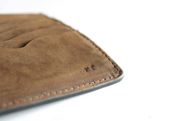 Kjøre Project Nubuck Slim Fold Wallet + Coins