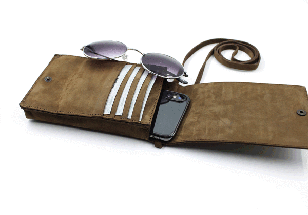 Kjøre Project Phone / Cards Neck Wallet