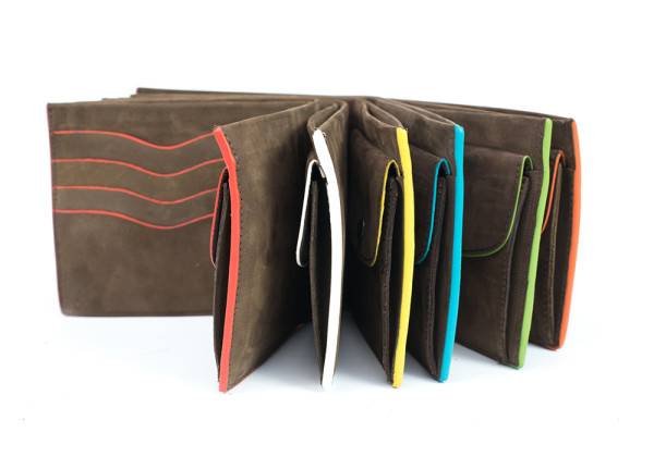 Kjøre Project Slim Fold Wallet Colored + Coins