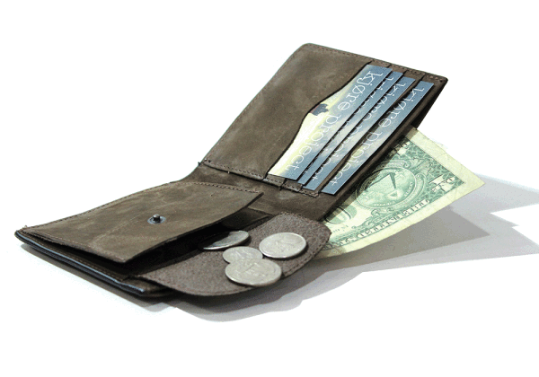 Kjøre Project Slim Fold Wallet Woven + Coins