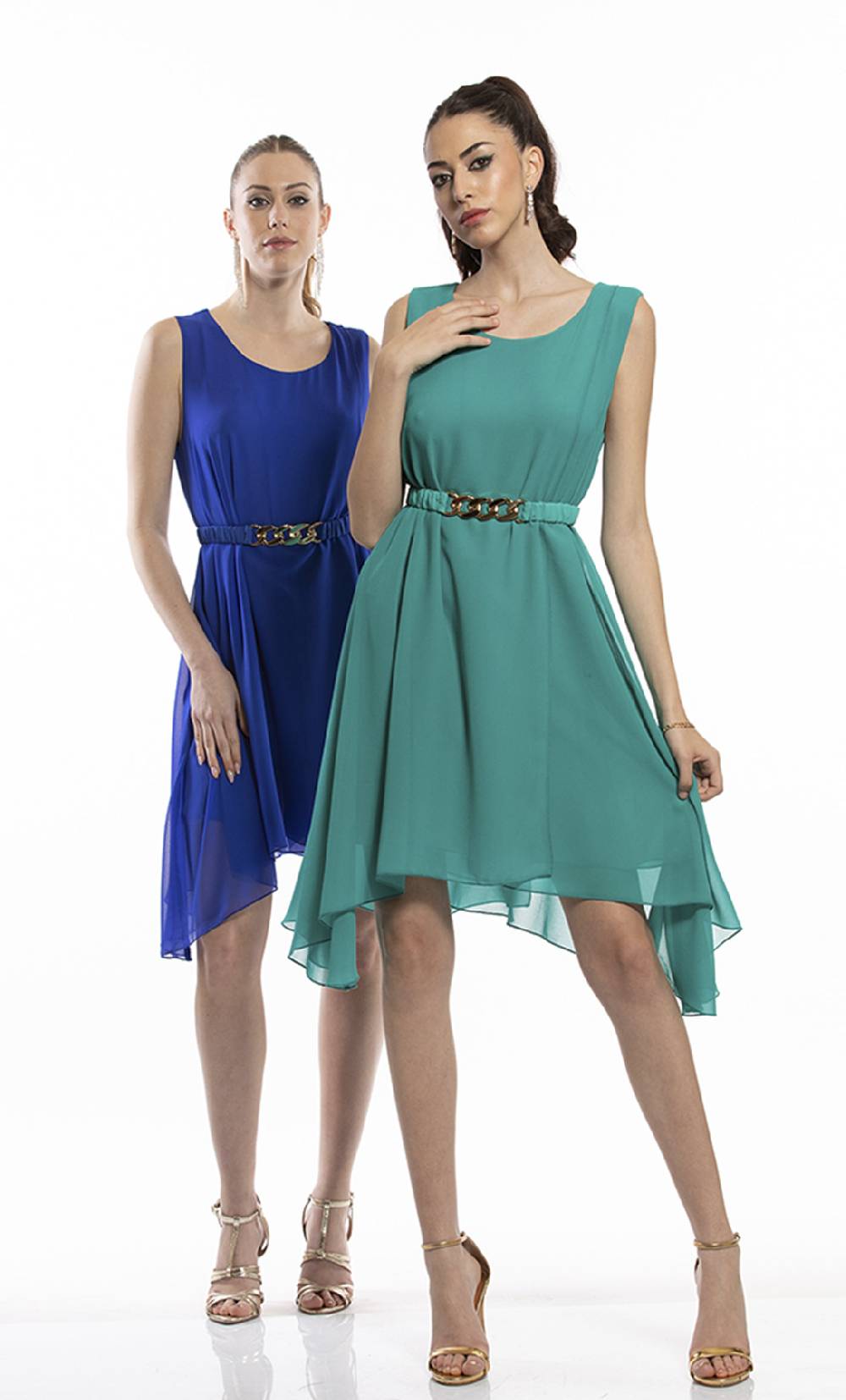 Koralline ABITO CON PANNELLI E CINTURA