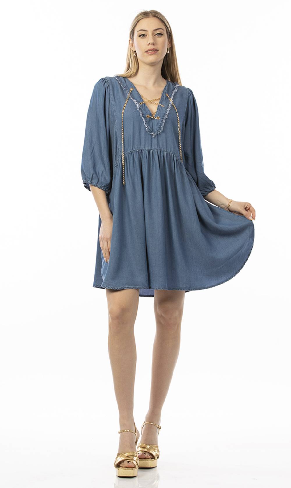 Koralline ABITO IN CHAMBRAY