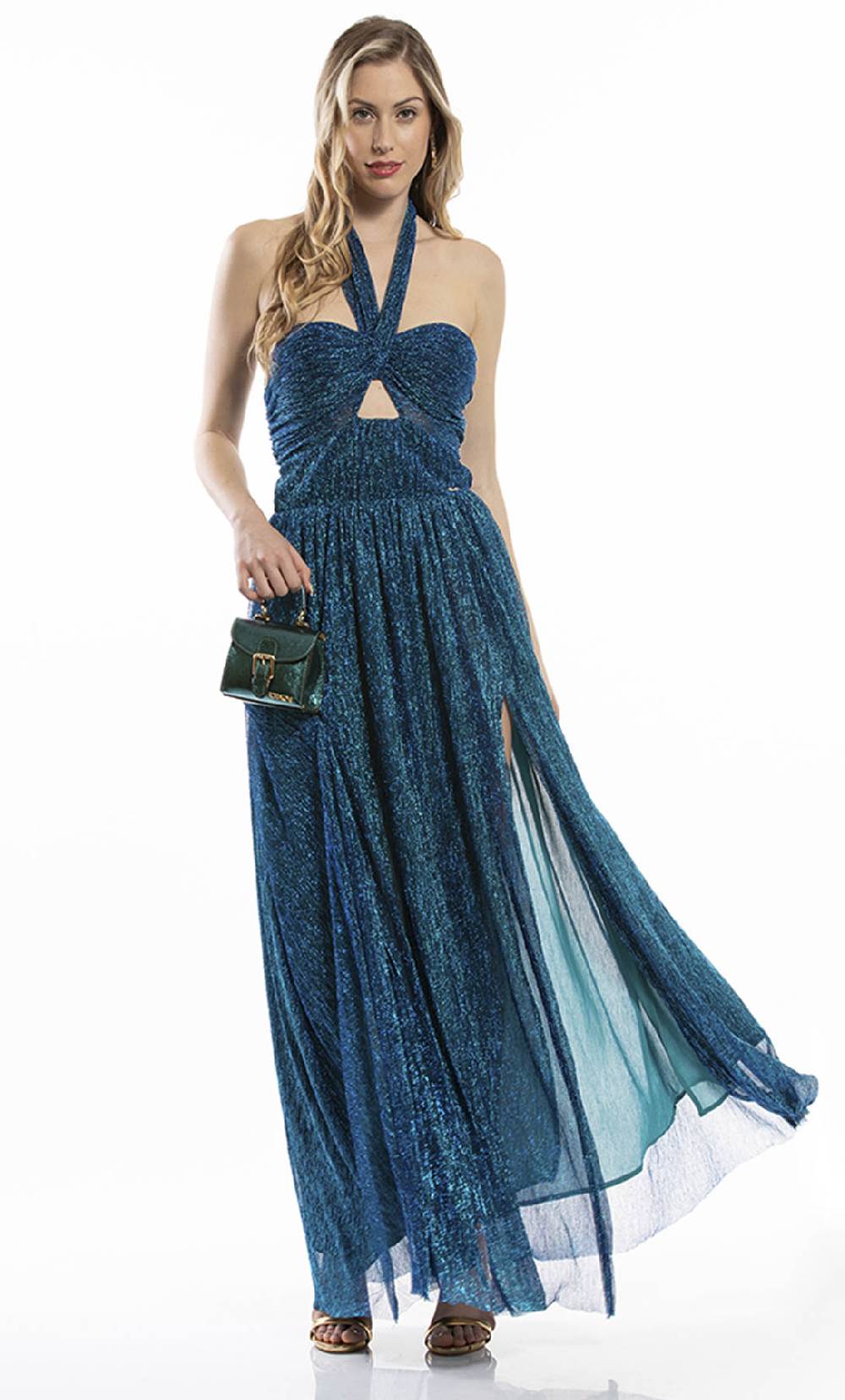 Koralline ABITO LUNGO IN LUREX