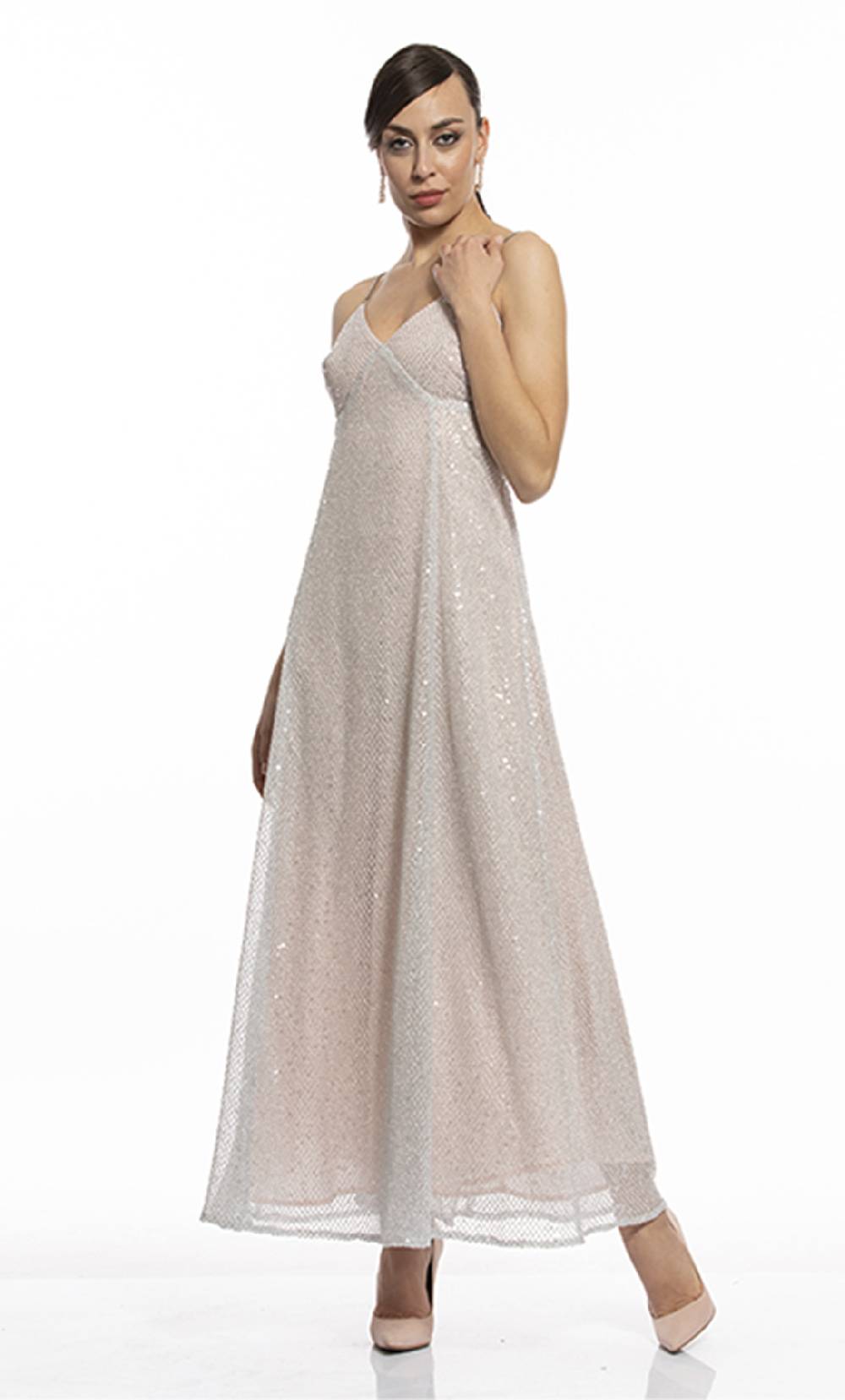 Koralline ABITO LUNGO LUXURY IN PAILLETTES