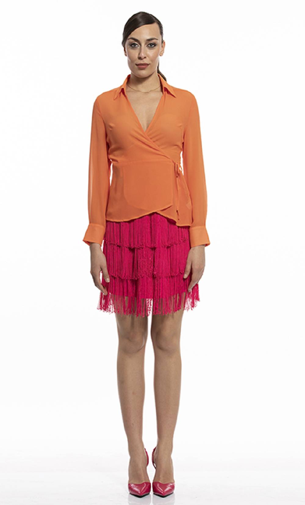 Koralline BLUSA INCROCIATA