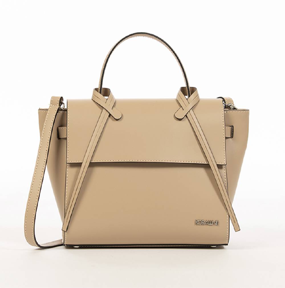 Koralline BORSA IN PELLE CON LACCETTI AL MANICO