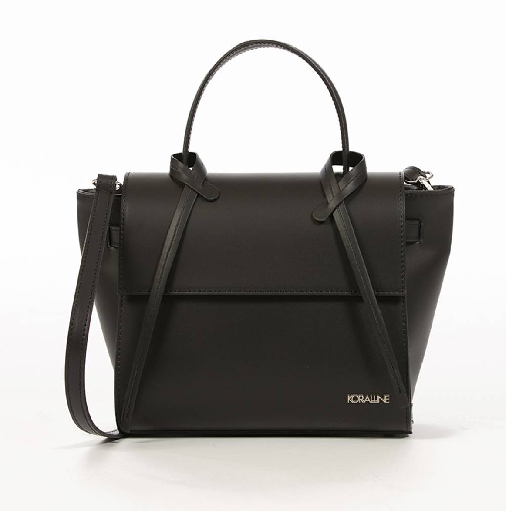 Koralline BORSA IN PELLE CON LACCETTI AL MANICO