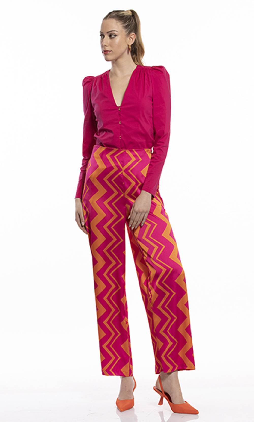 Koralline CAMICIA IN POPELINE SCOLLO V