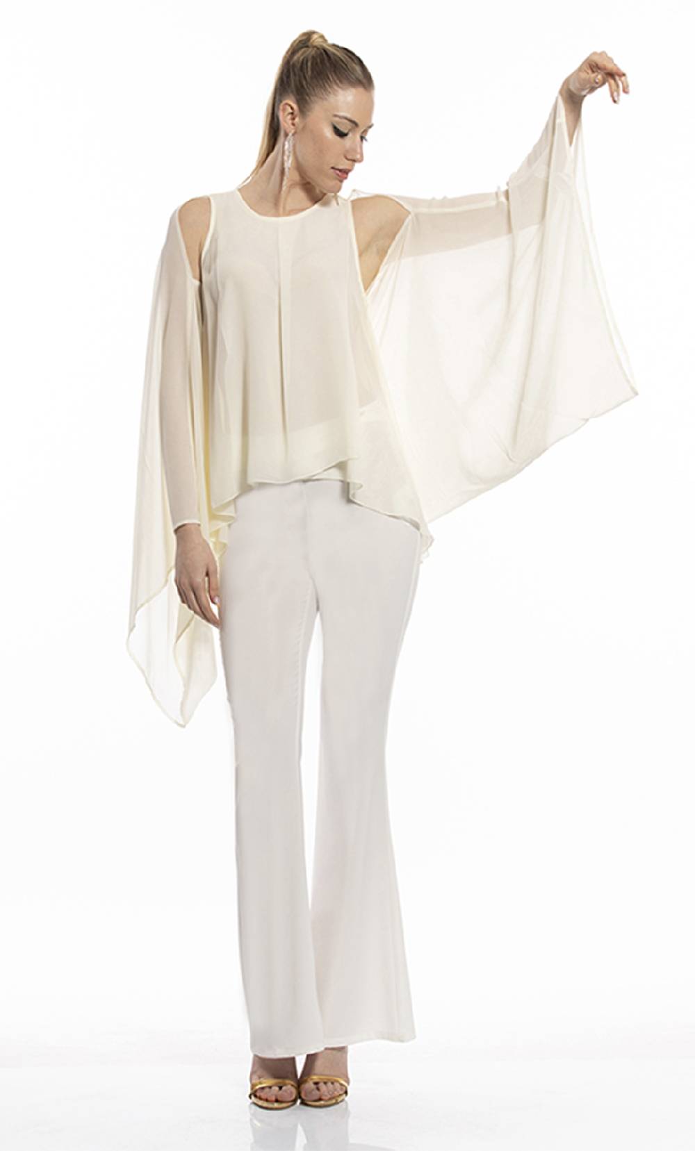 Koralline COPRISPALLE RETTANGOLO IN GEORGETTE