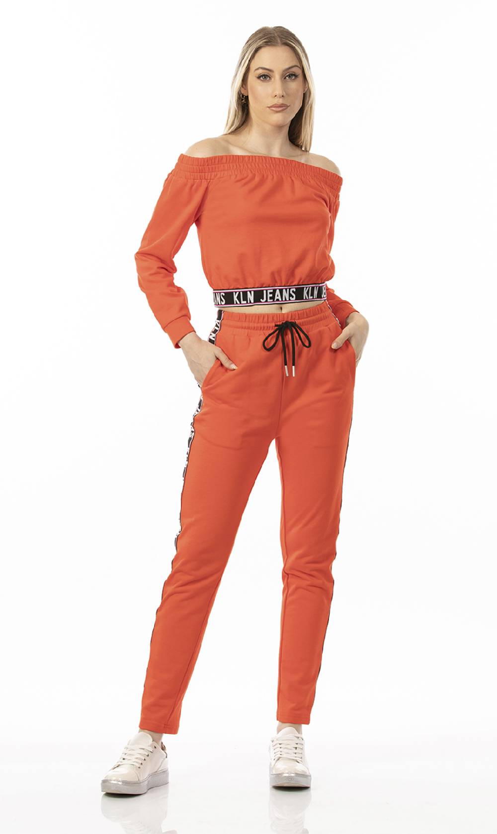 Koralline FELPA CON ELASTICO LOGATO