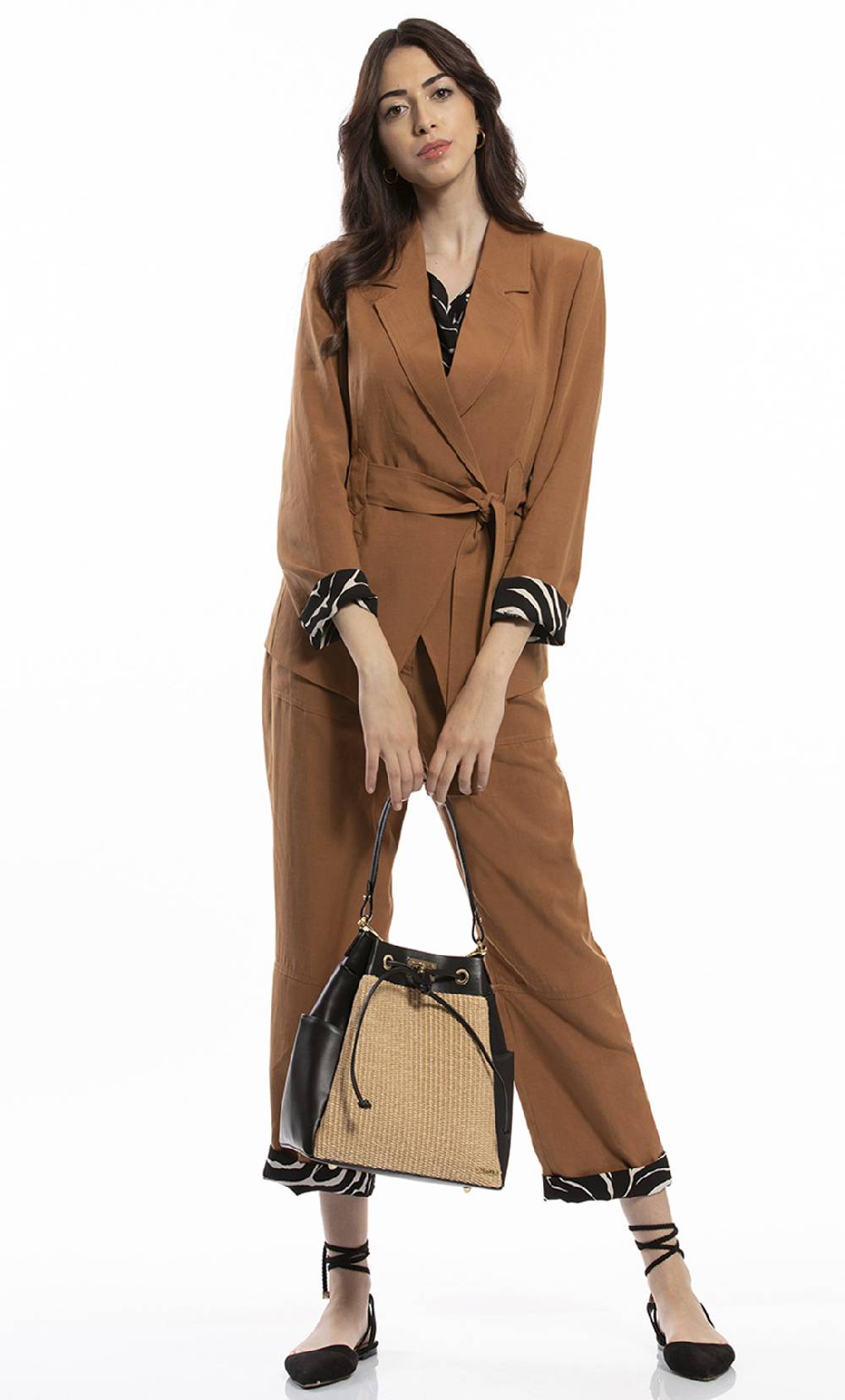 Koralline GIACCA SAFARI DOPPIOPETTO