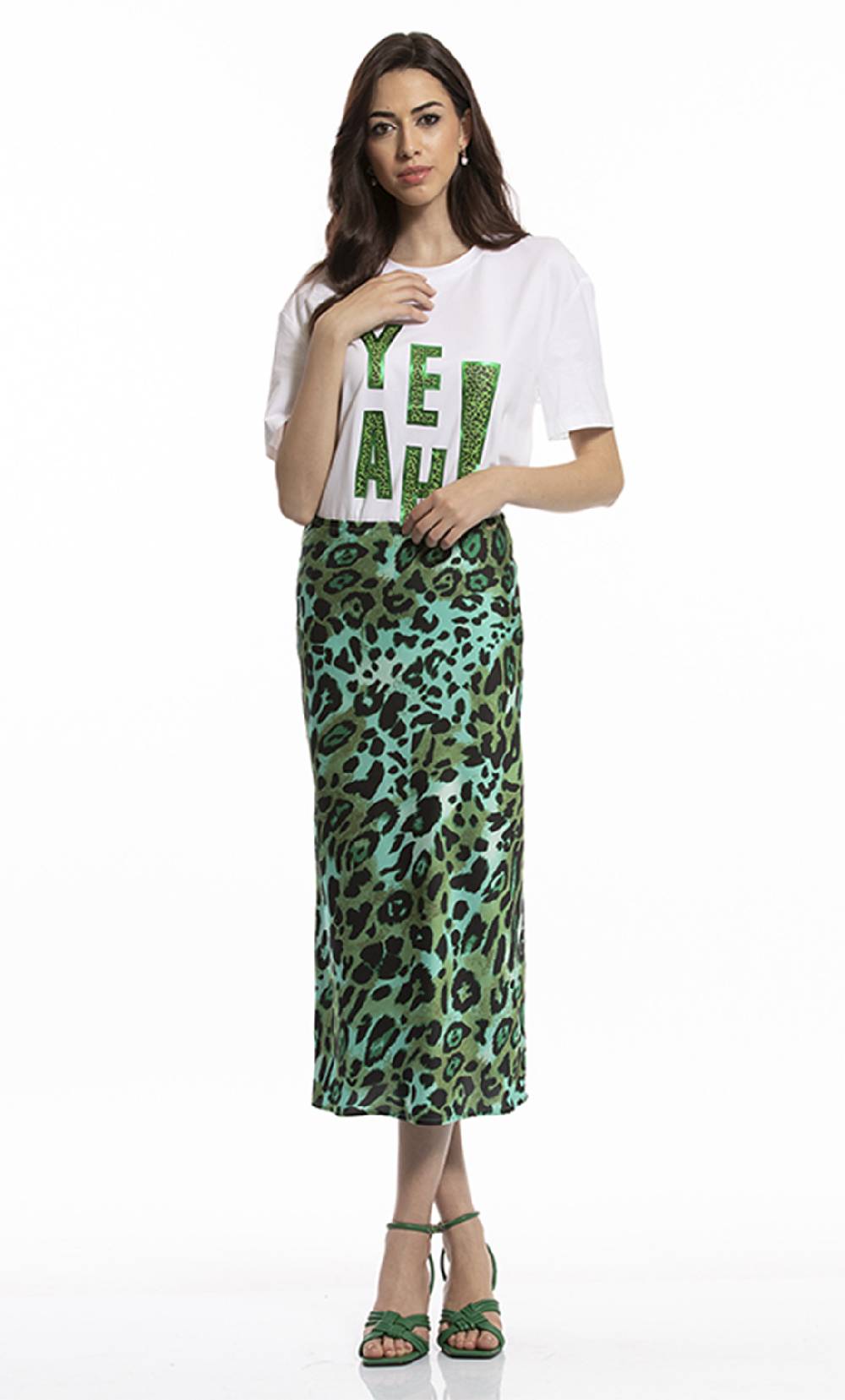 Koralline GONNA IN STAMPA ANIMALIER