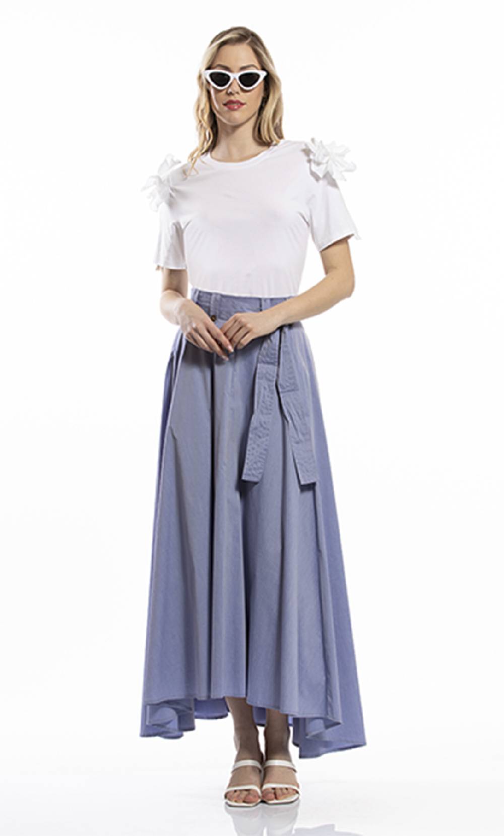 Koralline GONNA LUNGA IN POPELINE