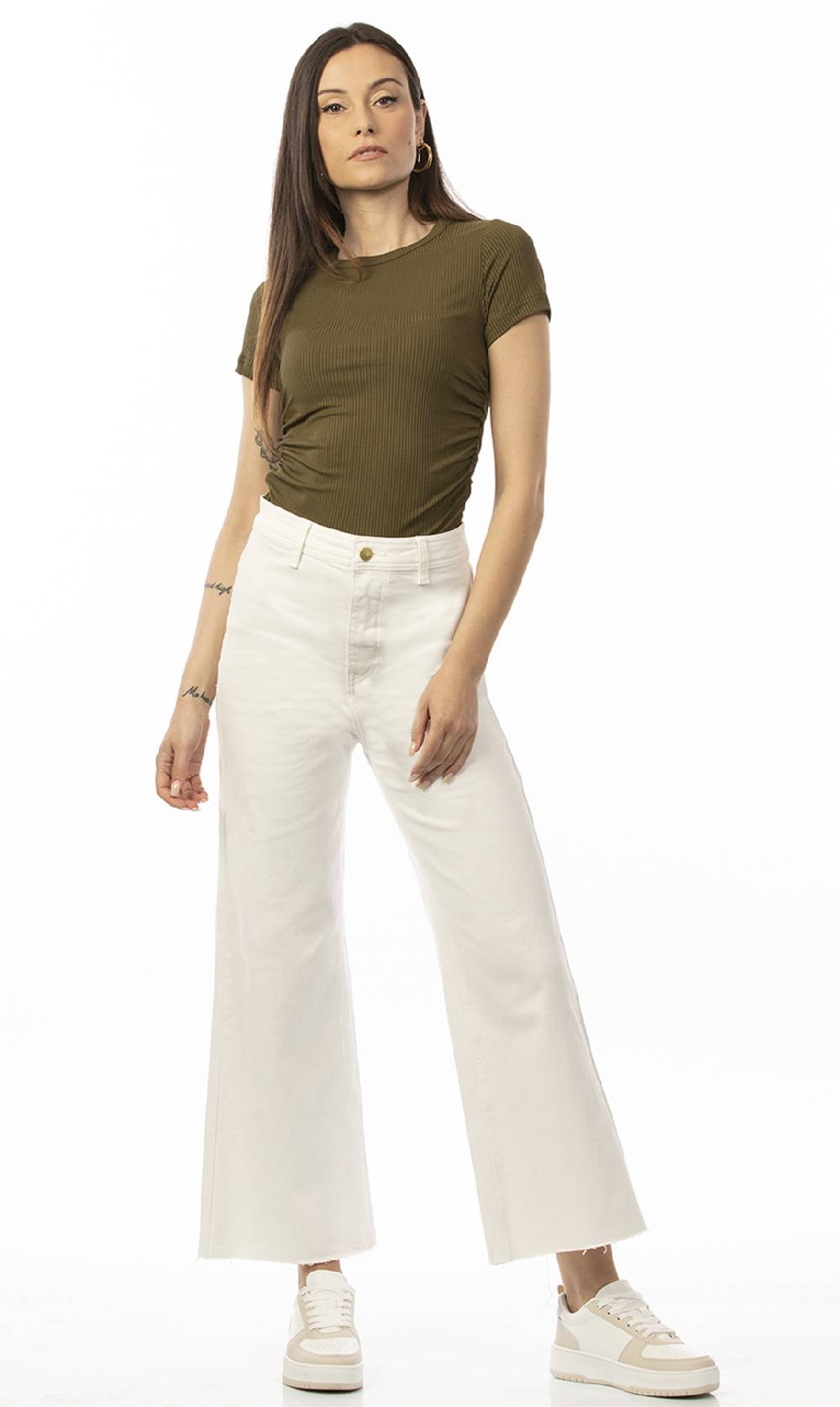 Koralline JEANS IN DENIM COLORATO