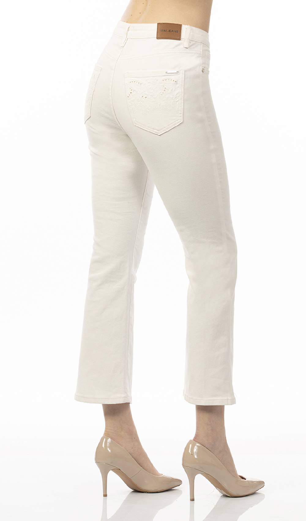 Koralline JEANS IN DENIM COLORATO