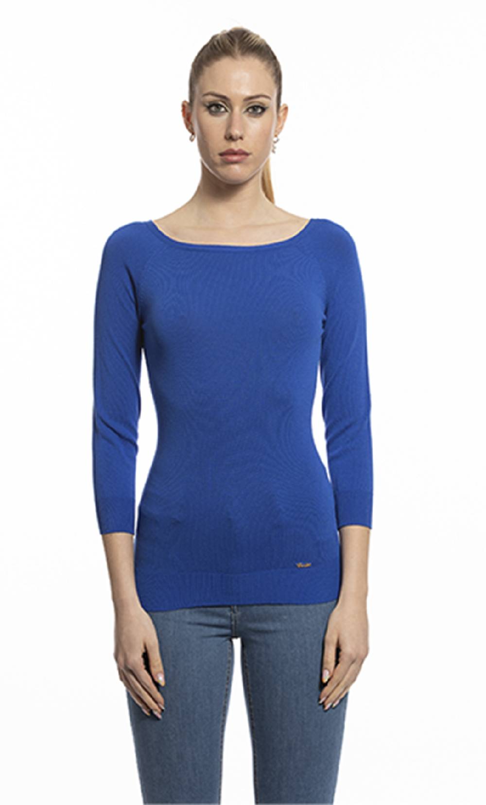 Koralline MAGLIA BASICA SCOLLO BARCA