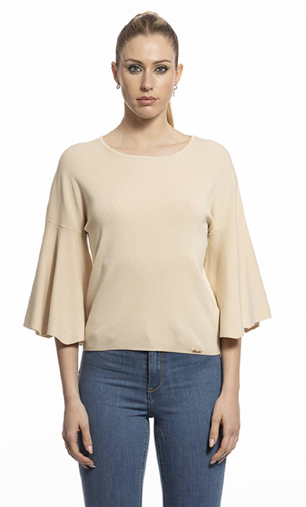 Koralline MAGLIA CON MANICHE A RUOTA