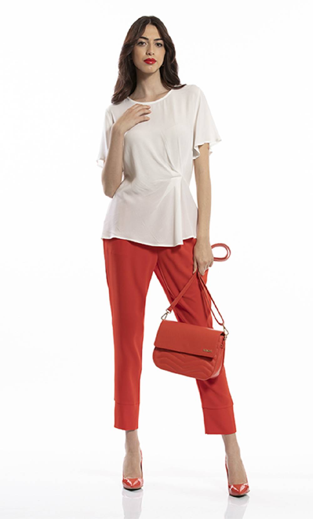 Koralline PANTALONE FLUIDO CON ELASTICO IN VITA