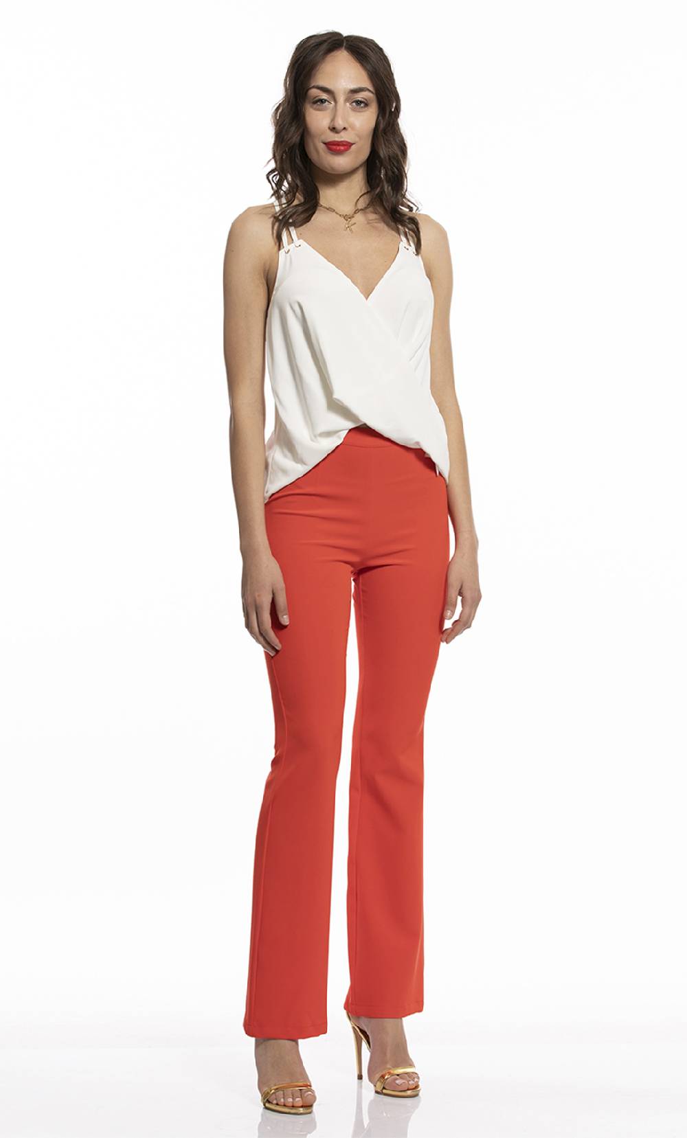 Koralline PANTALONI A ZAMPETTA