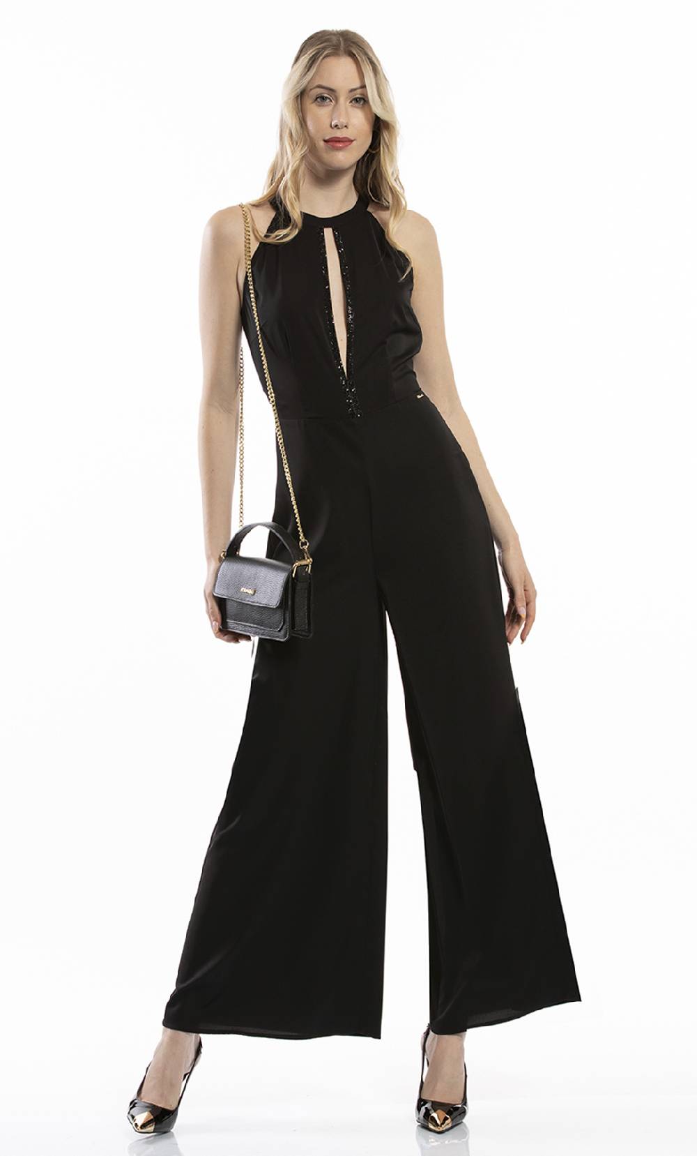 Koralline POCHETTE IN PELLE CON CATENA TRACOLLA