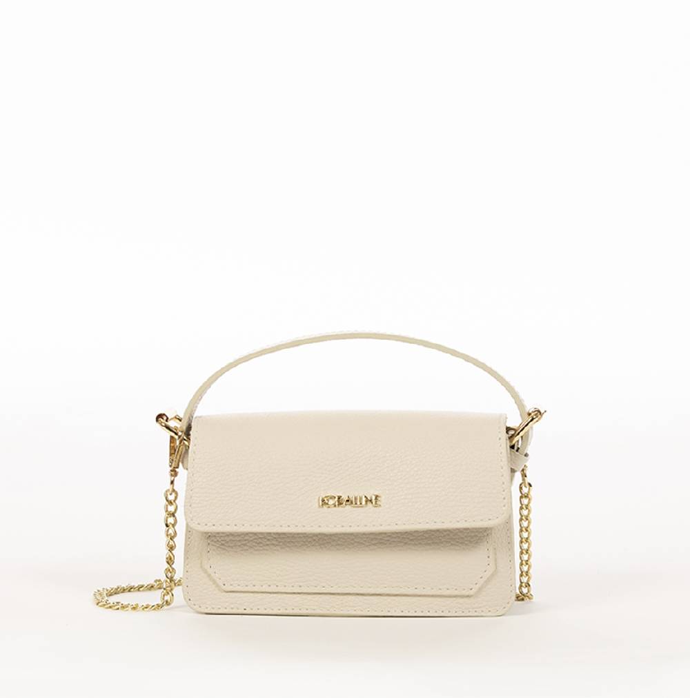 Koralline POCHETTE IN PELLE CON CATENA TRACOLLA