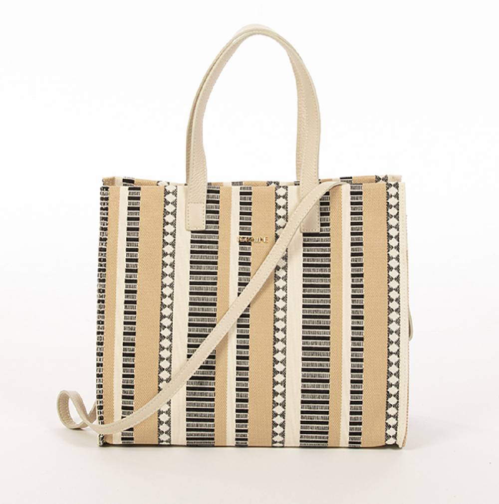 Koralline SHOPPER IN TESSUTO ETNICO