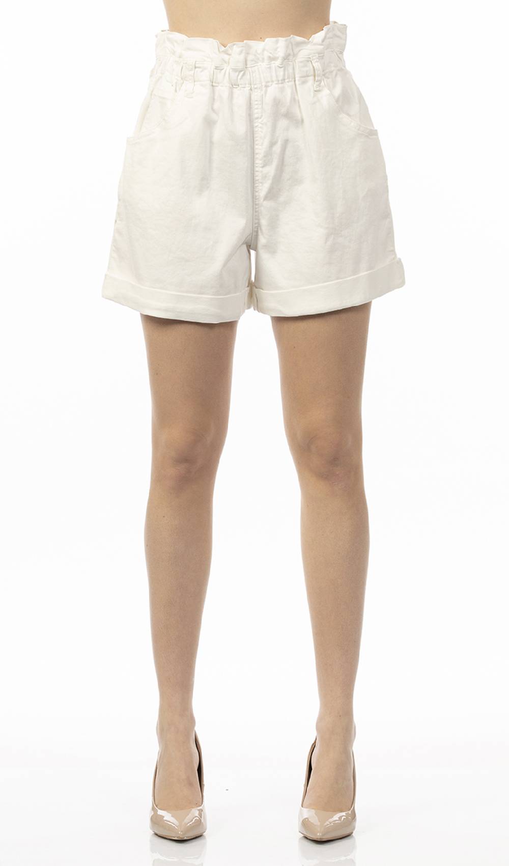 Koralline SHORTS IN DENIM COLORATO