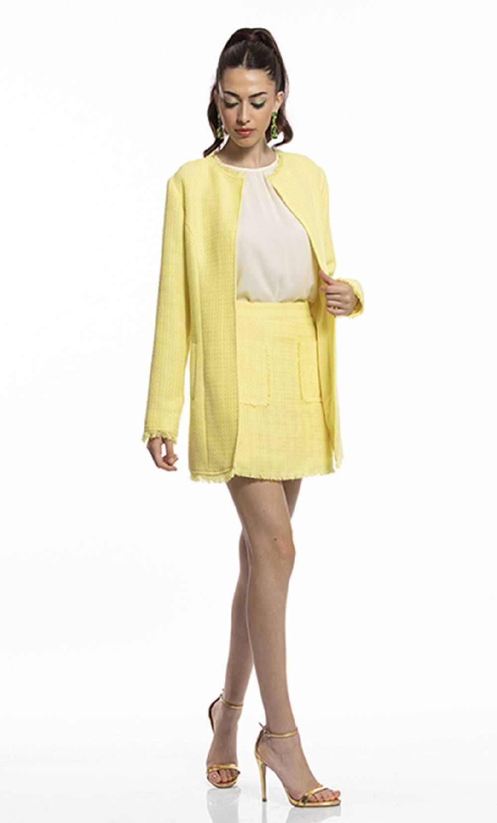 Koralline SPOLVERINO IN TWEED ESTIVO