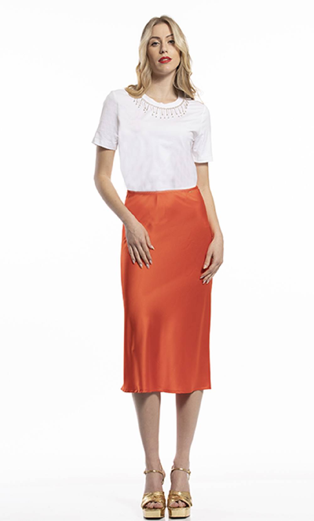 Koralline T-SHIRT CON COLLANA