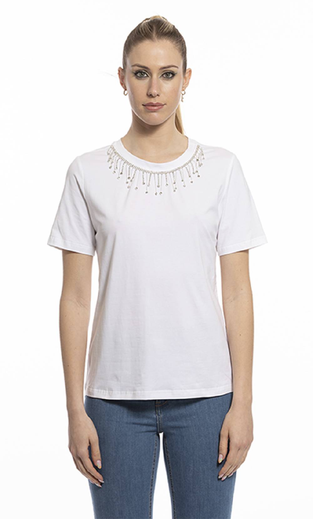 Koralline T-SHIRT CON COLLANA