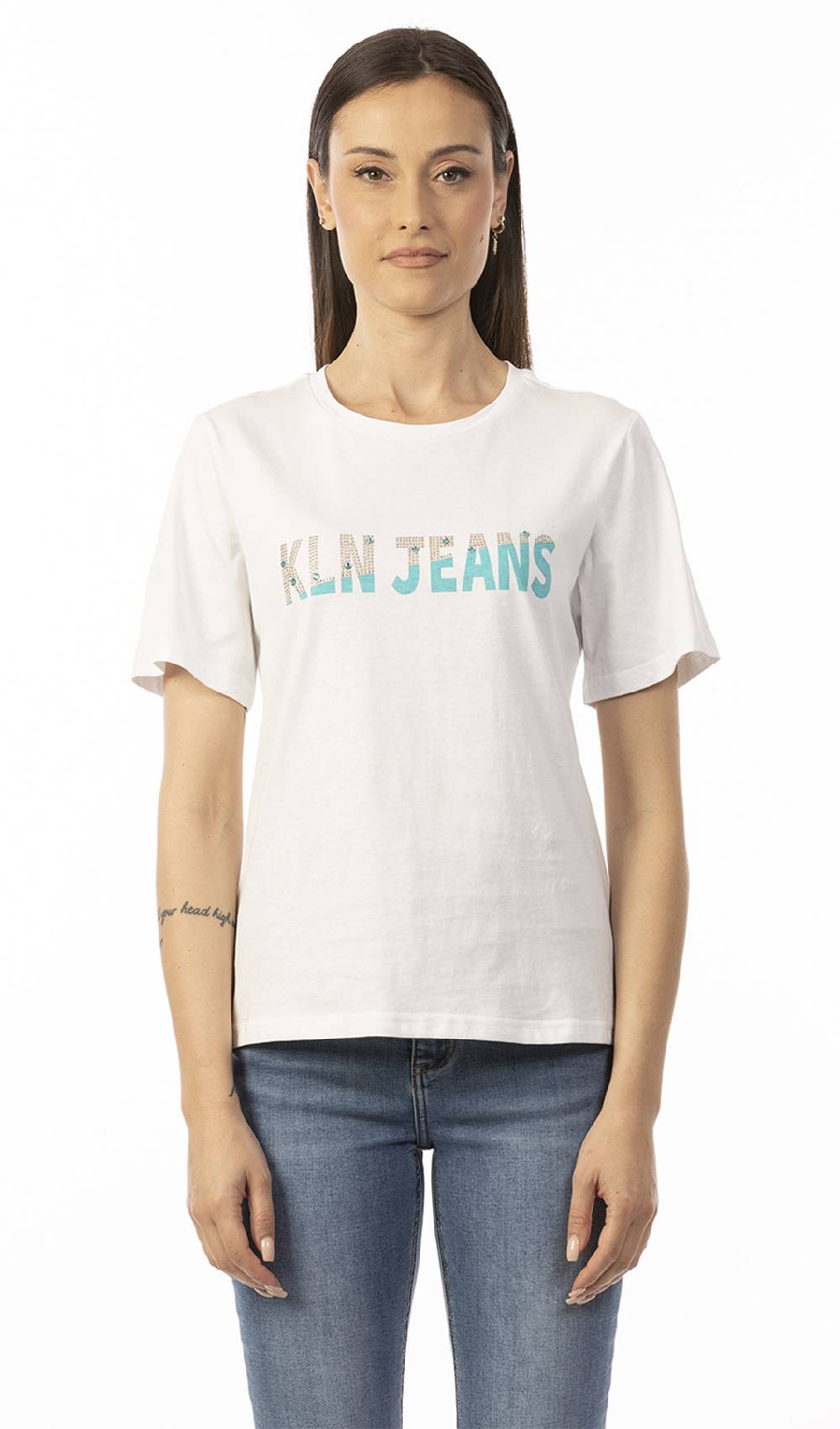 Koralline T-SHIRT CON LOGO BORCHIATO