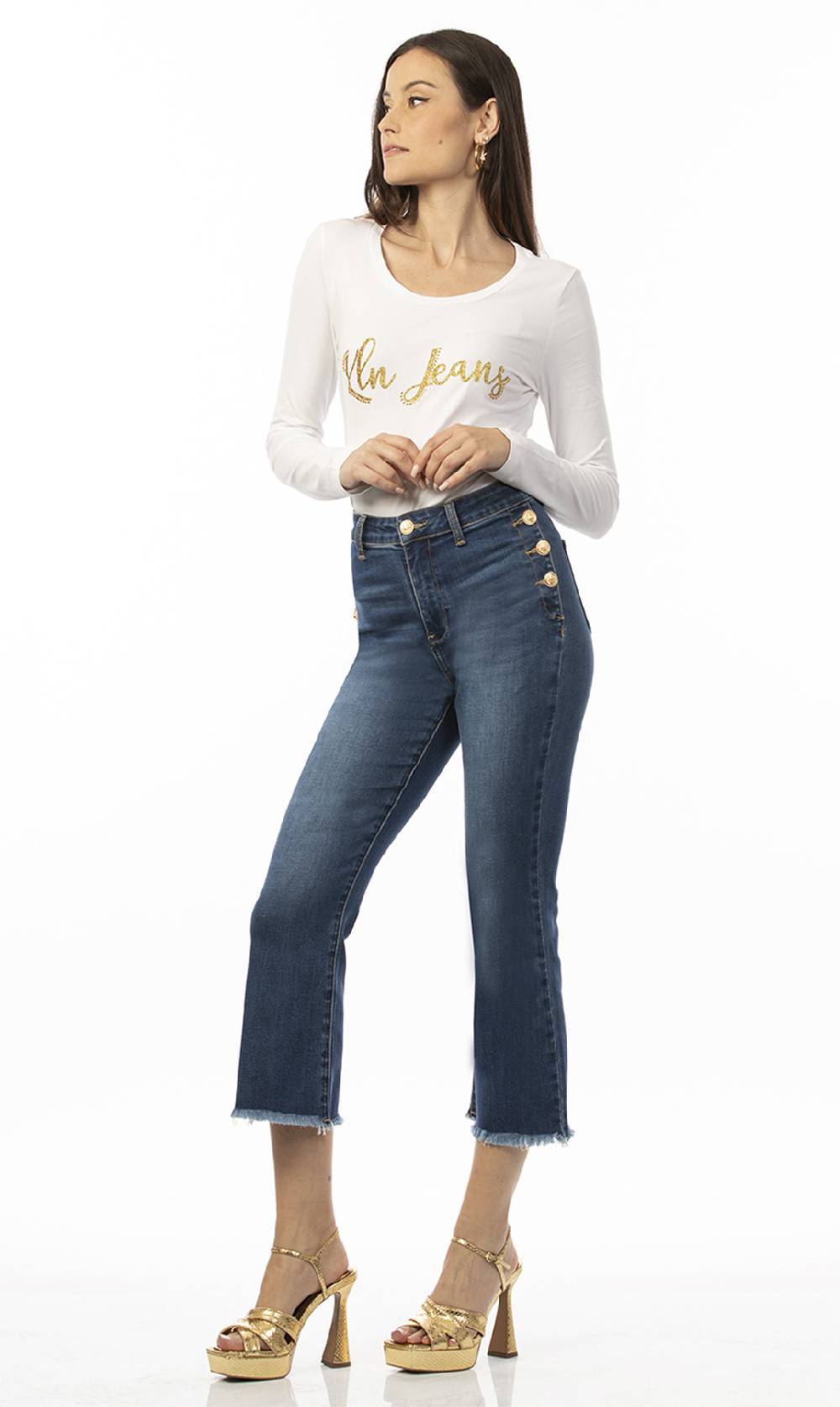 Koralline T-SHIRT MANICA LUNGA CON LOGO