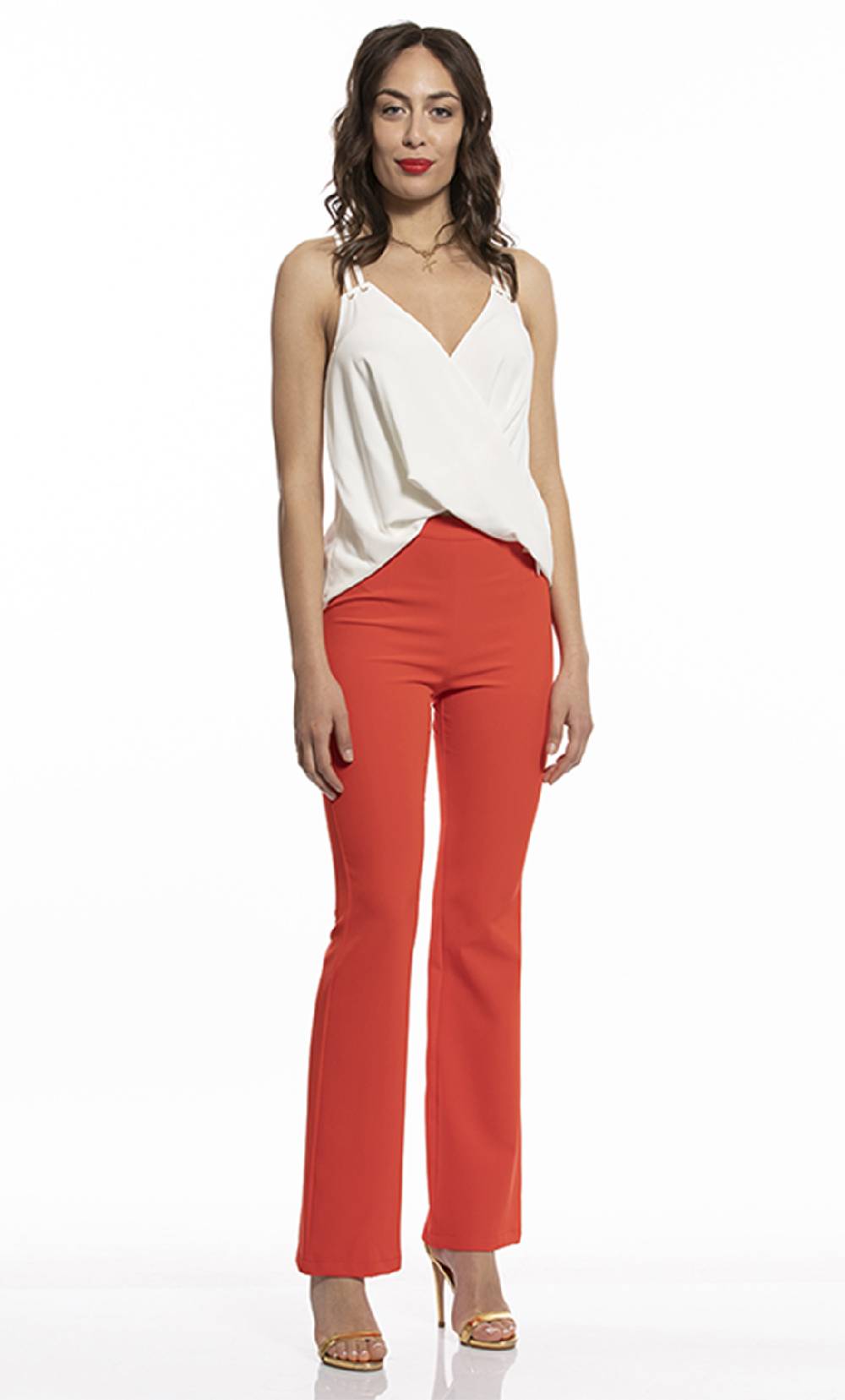 Koralline TOP CON TWIST DAVANTI