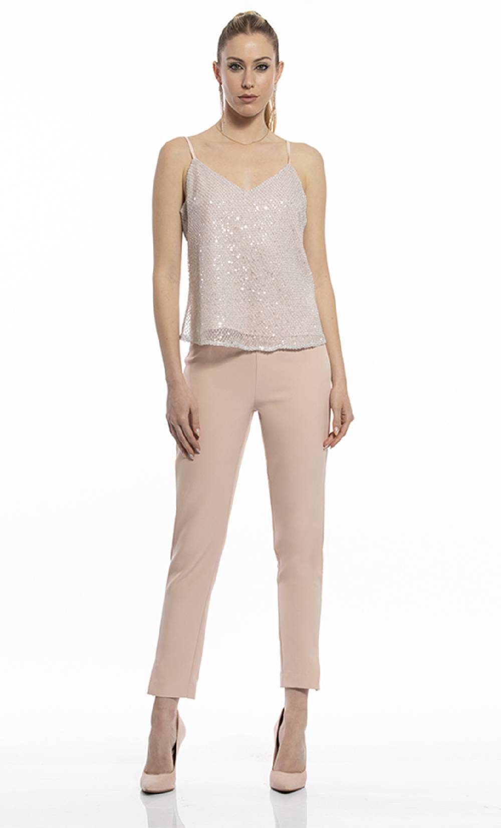 Koralline TOP LUXURY IN PAILLETTES