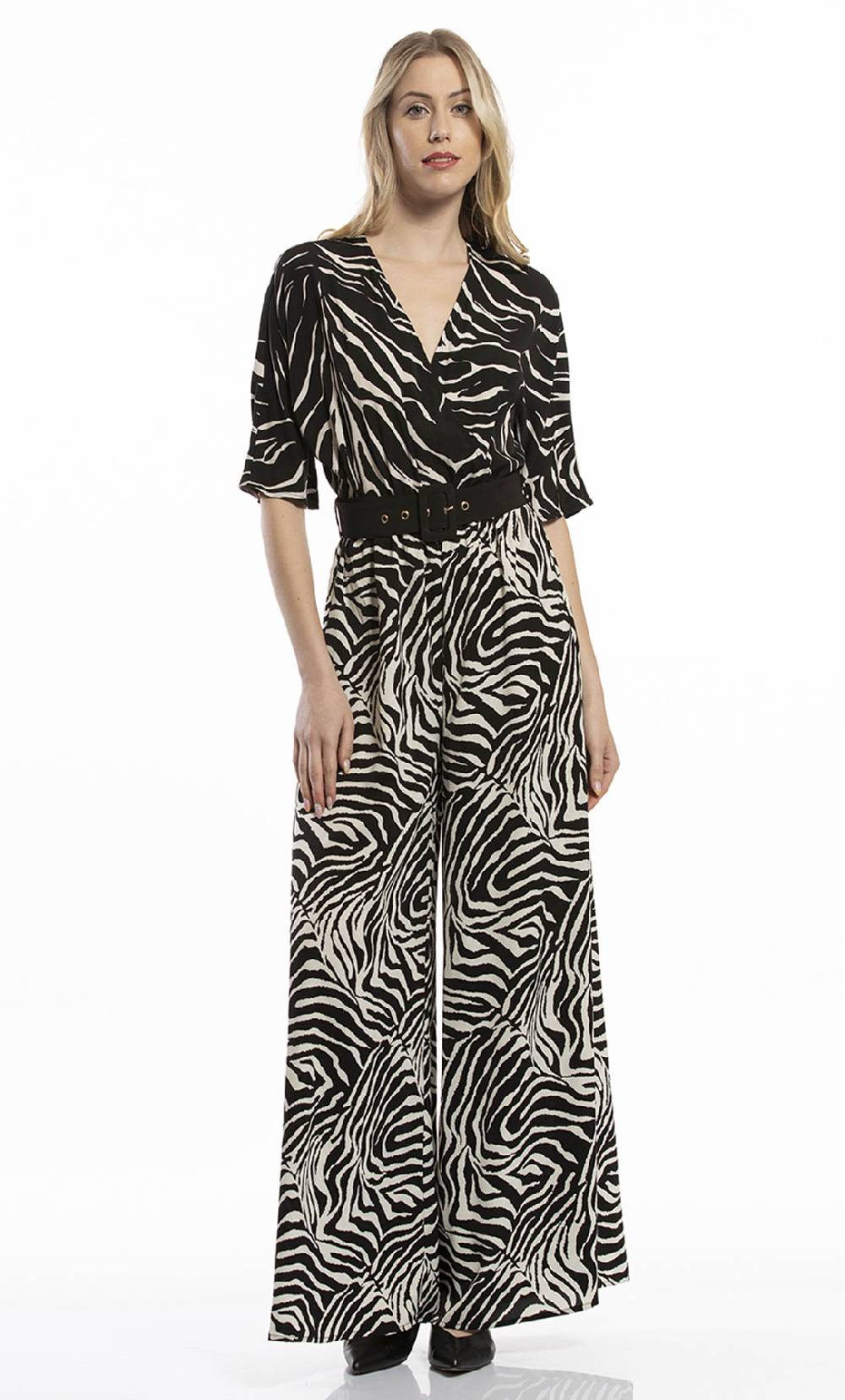 Koralline TUTA IN STAMPE ZEBRATE MIXATE