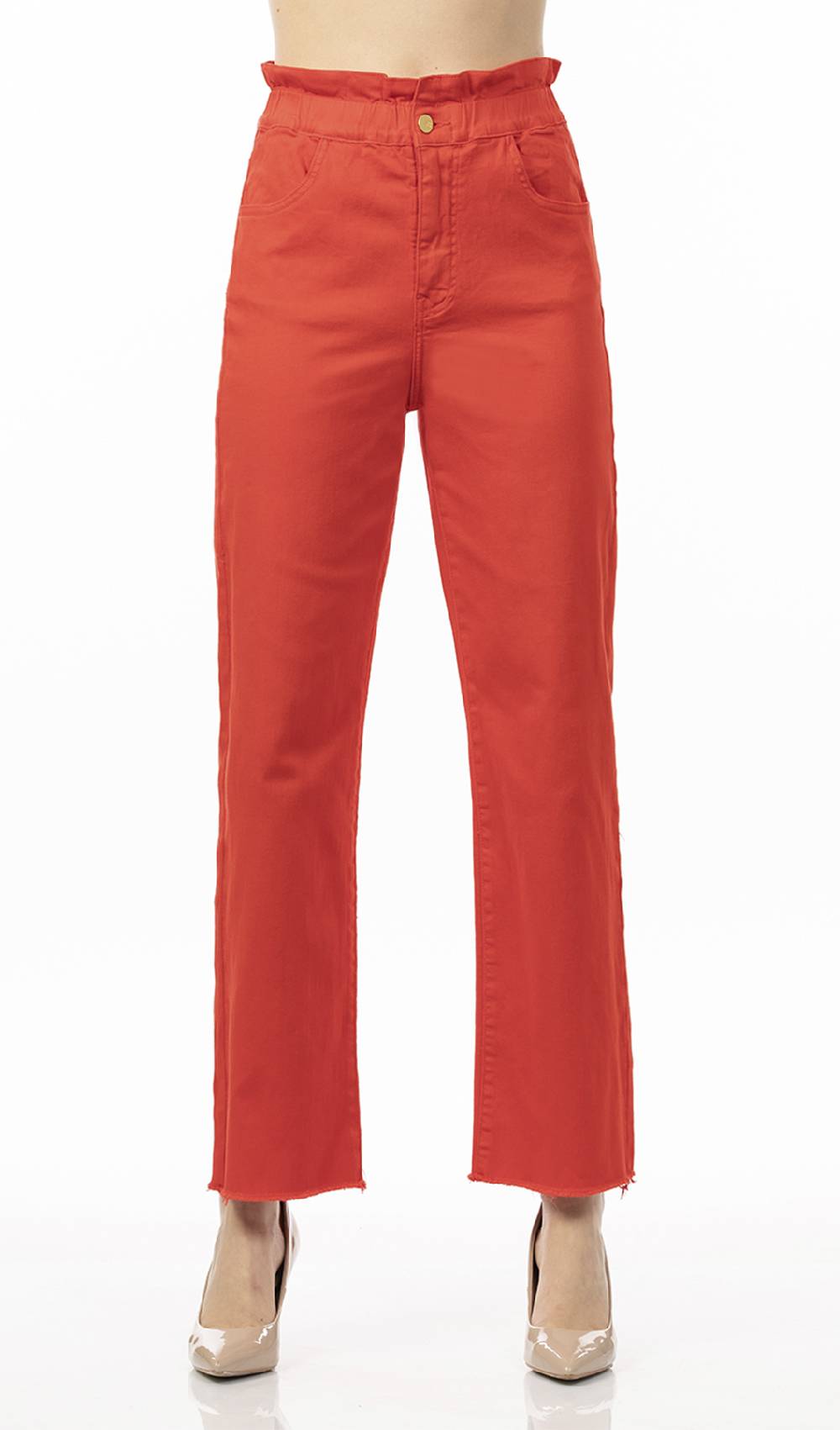 Koralline PANTALONE TINTO CAPO CON ELASTICO IN VITA