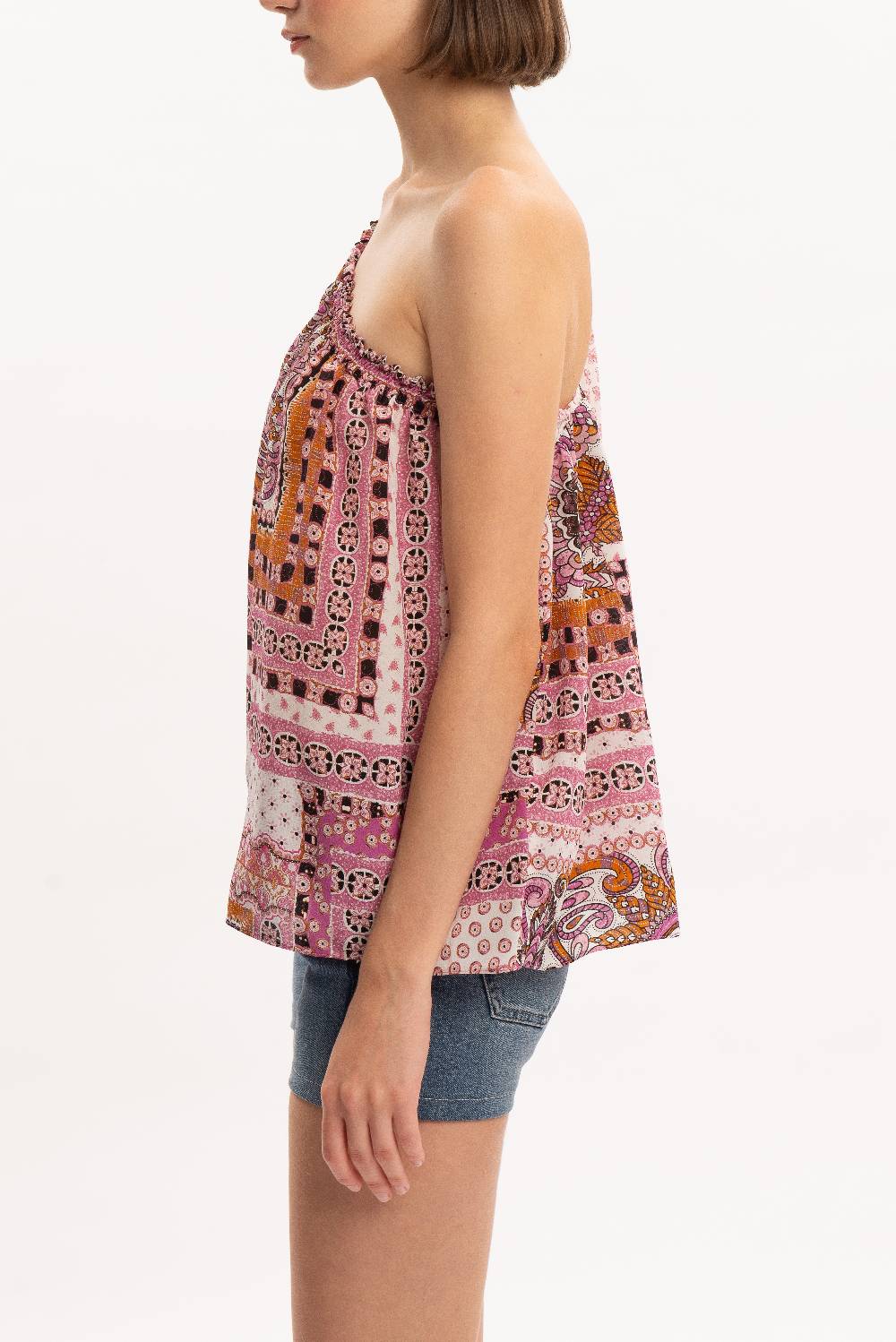 Kristina Ti AGATA - One Shoulder Blouse Vintage