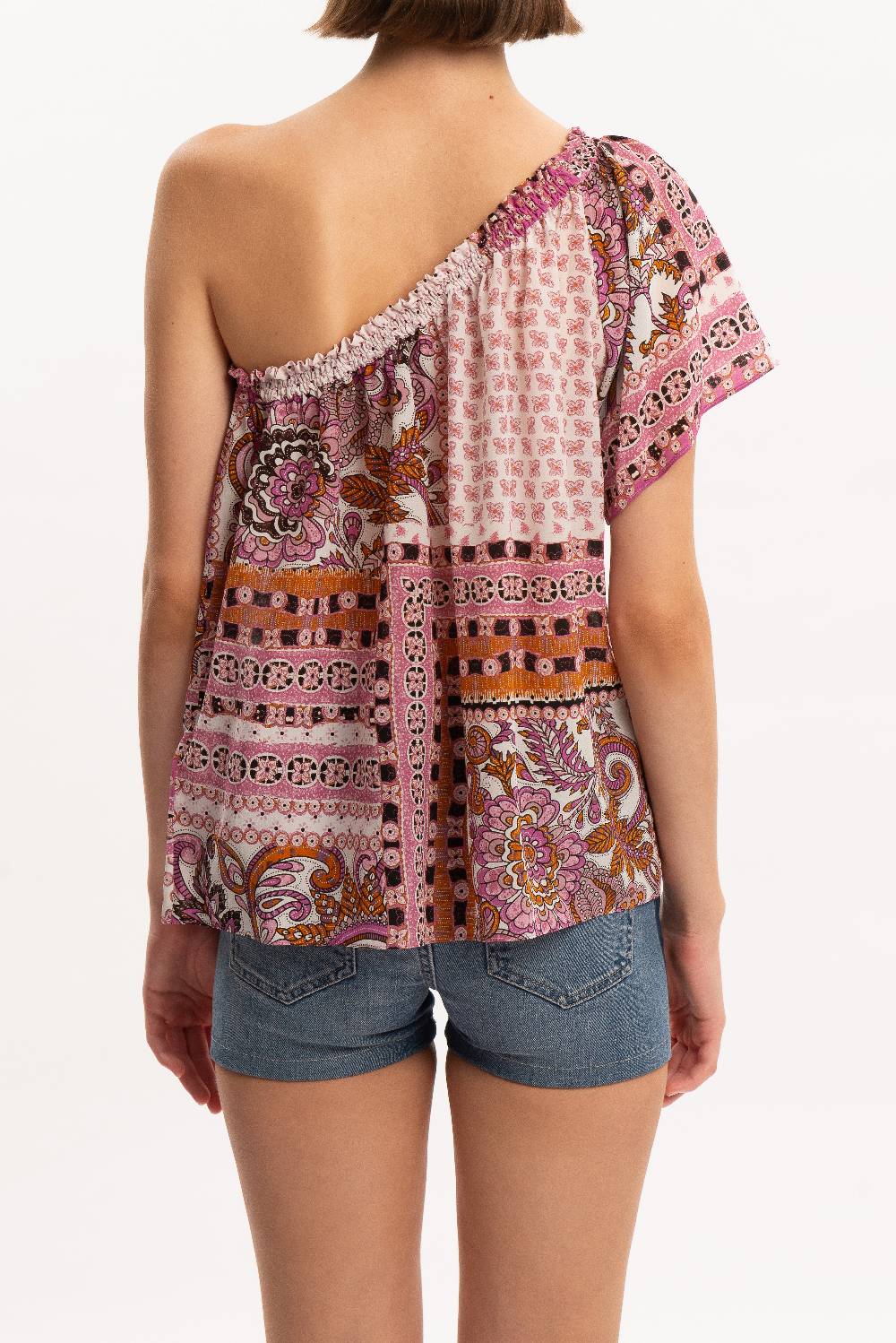 Kristina Ti AGATA - One Shoulder Blouse Vintage