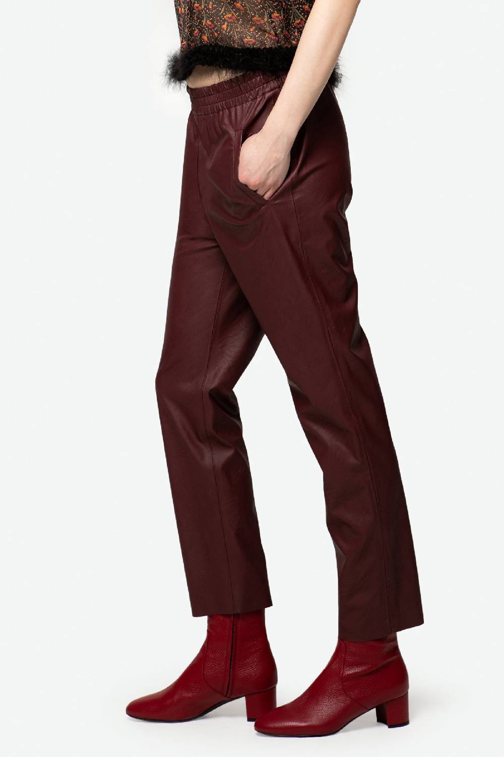 Kristina Ti ALDA - Eco-leather Jogger Eccentric